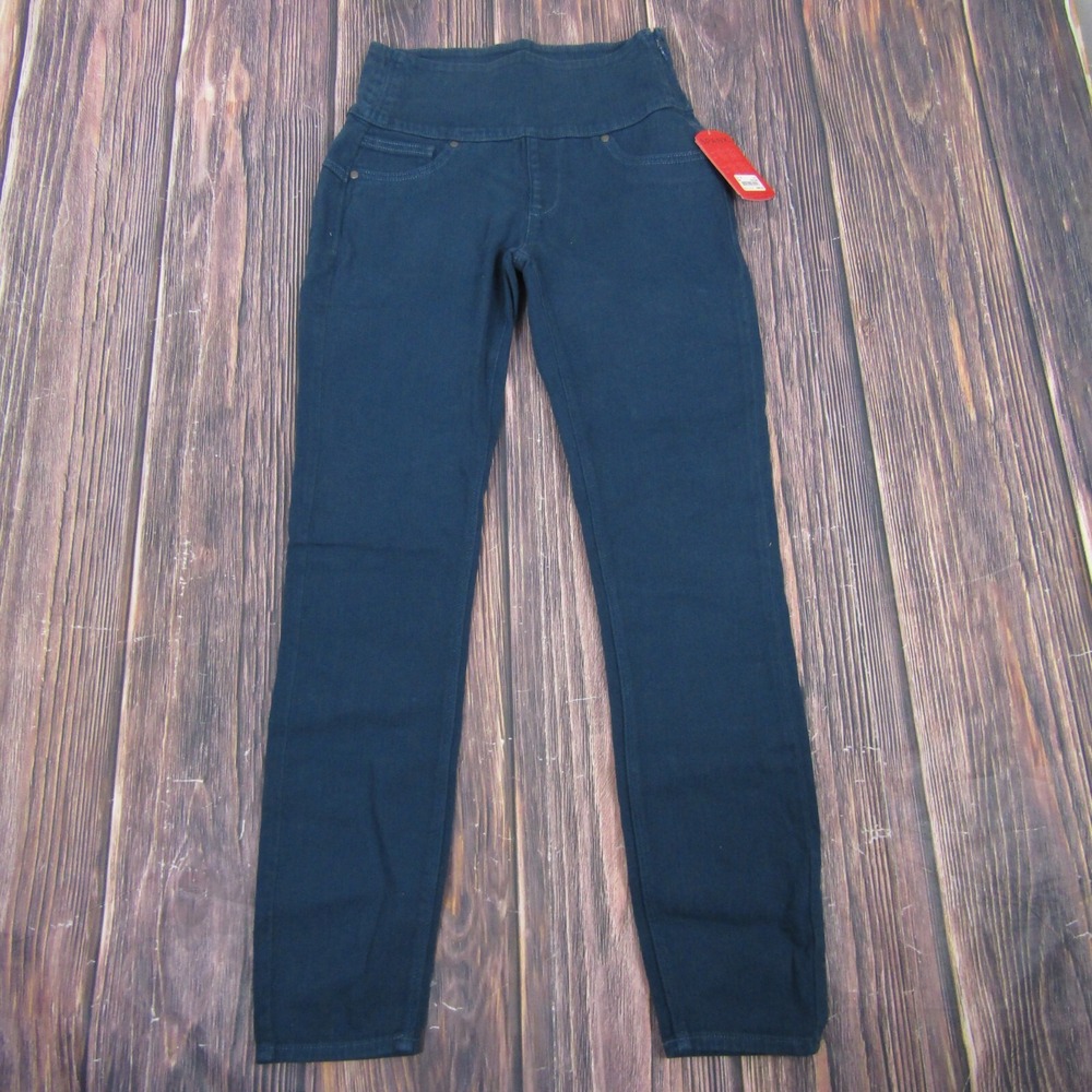 SPANX NEW NWT Womens Small Blue Denim Leggings 2066 Shaping Skinny